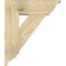 Ekena Millwork Traditional Traditional Rough Sawn Bracket w/ Offset Brace, Douglas Fir, 8"W x 24"D x 28"H BKT0806X24X28TRA01RDF - alternate 4